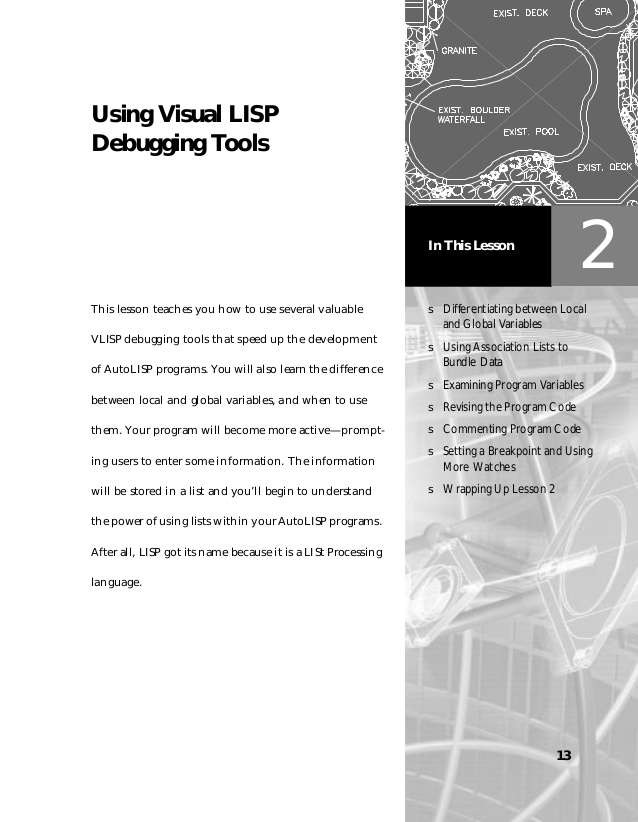 visual lisp tutorial